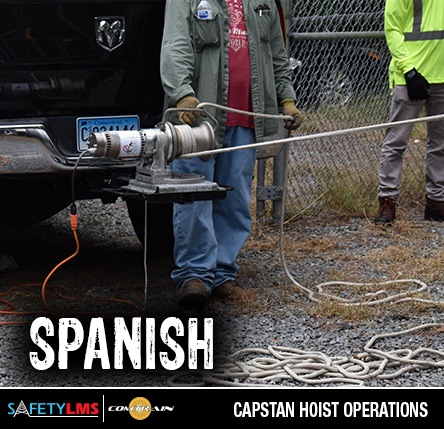 Capstan Hoist Operations - Spanish